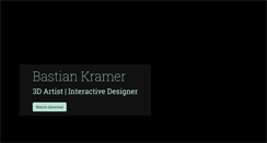Desktop Screenshot of kramerbastian.de